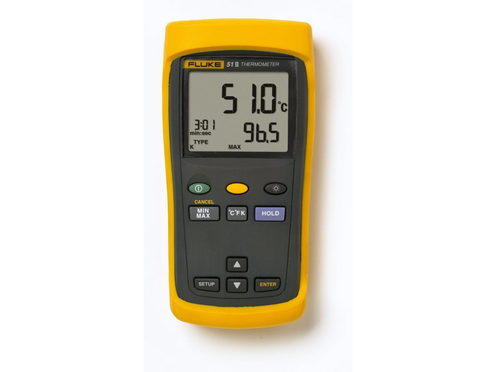 Termómetro Digital de Entrada única -40 a +260 grados Celsius con NIST
